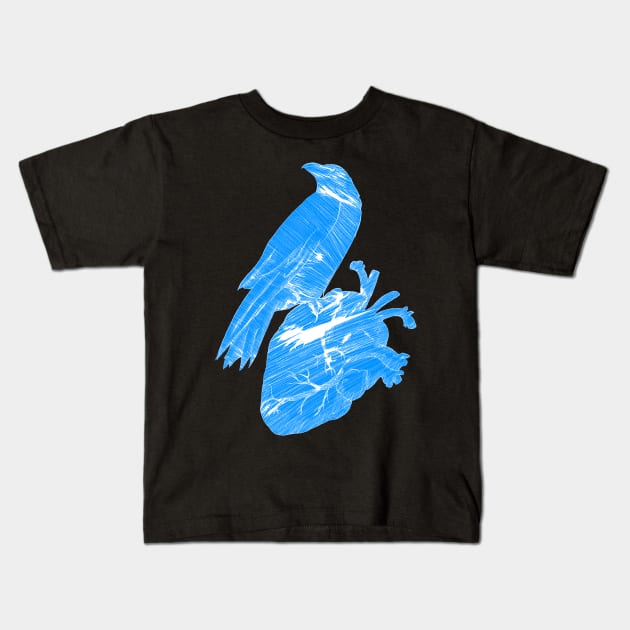 Nevermore Says the Telltale Heart Kids T-Shirt by domanidream